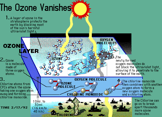 Ozone Molecules