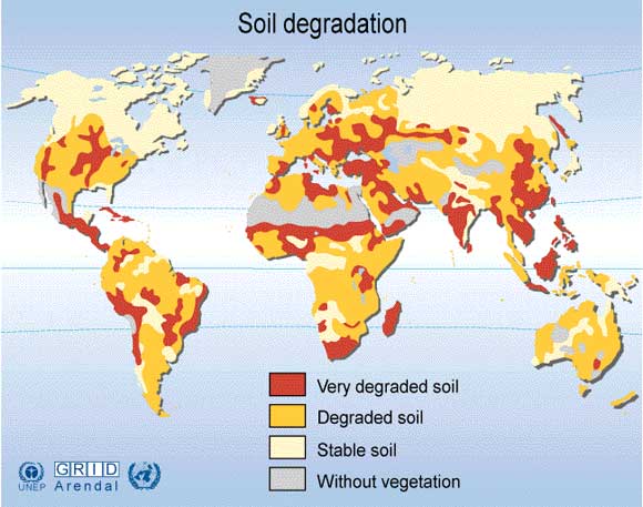 Soil Degradation Map